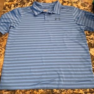Boys Under Armour heatgear golf polo size XL